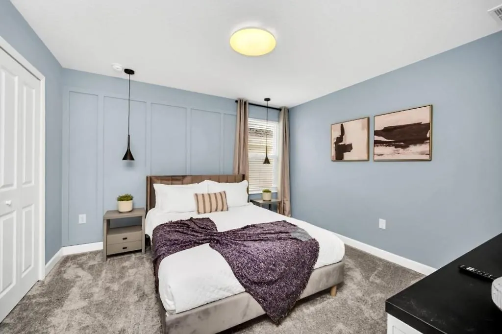 9 Bed Home With Theme Bedrooms Game Room,Pool Spa Villa Davenport