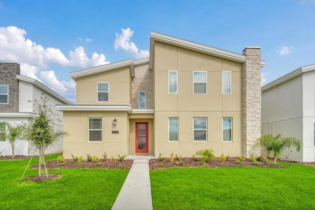 9 Bed Home With Theme Bedrooms Game Room,Pool Spa Villa Davenport United States