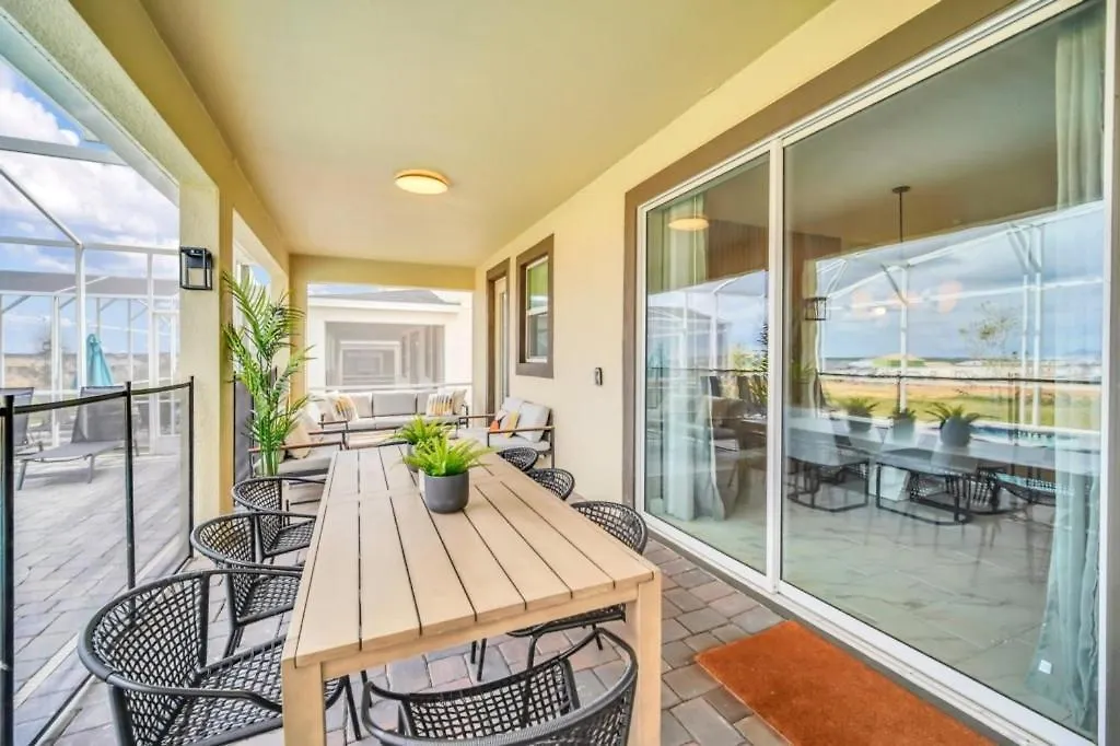 9 Bed Home With Theme Bedrooms Game Room,Pool Spa Villa Davenport