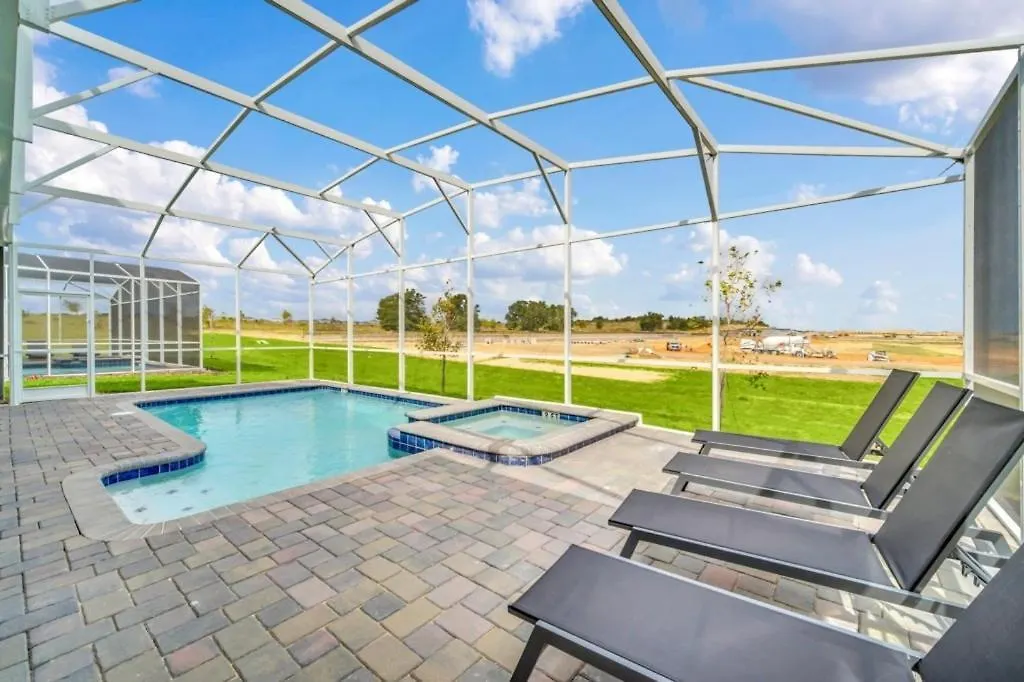 9 Bed Home With Theme Bedrooms Game Room,Pool Spa Villa Davenport
